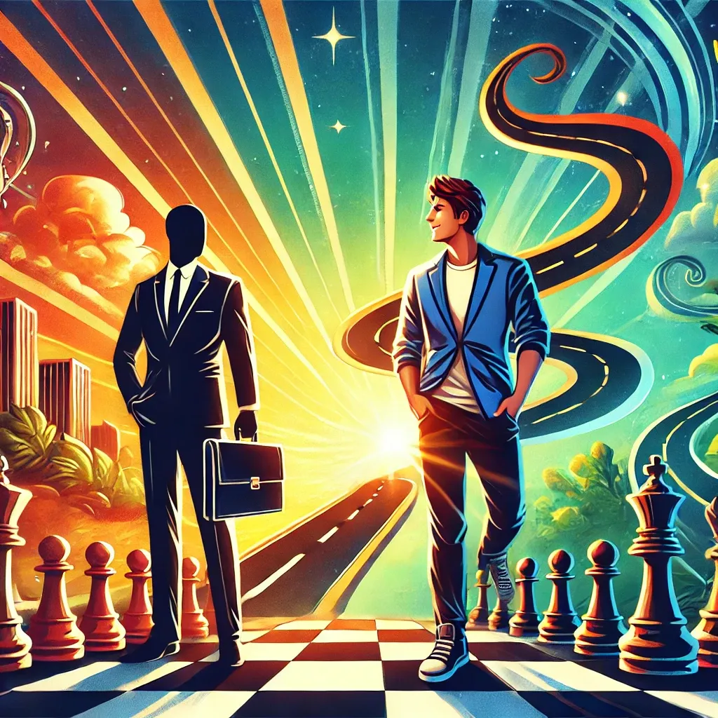 ¿La escalera corporativa o la serpiente del emprendedurismo?